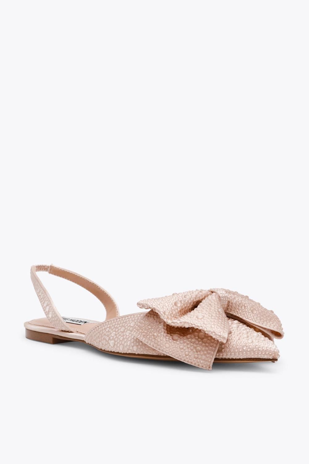 STEVE MADDEN Cardi Flat Nude' Fabric Flats
