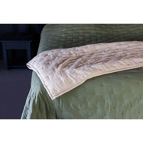 Couvre lit matelassé microfibre lavée 