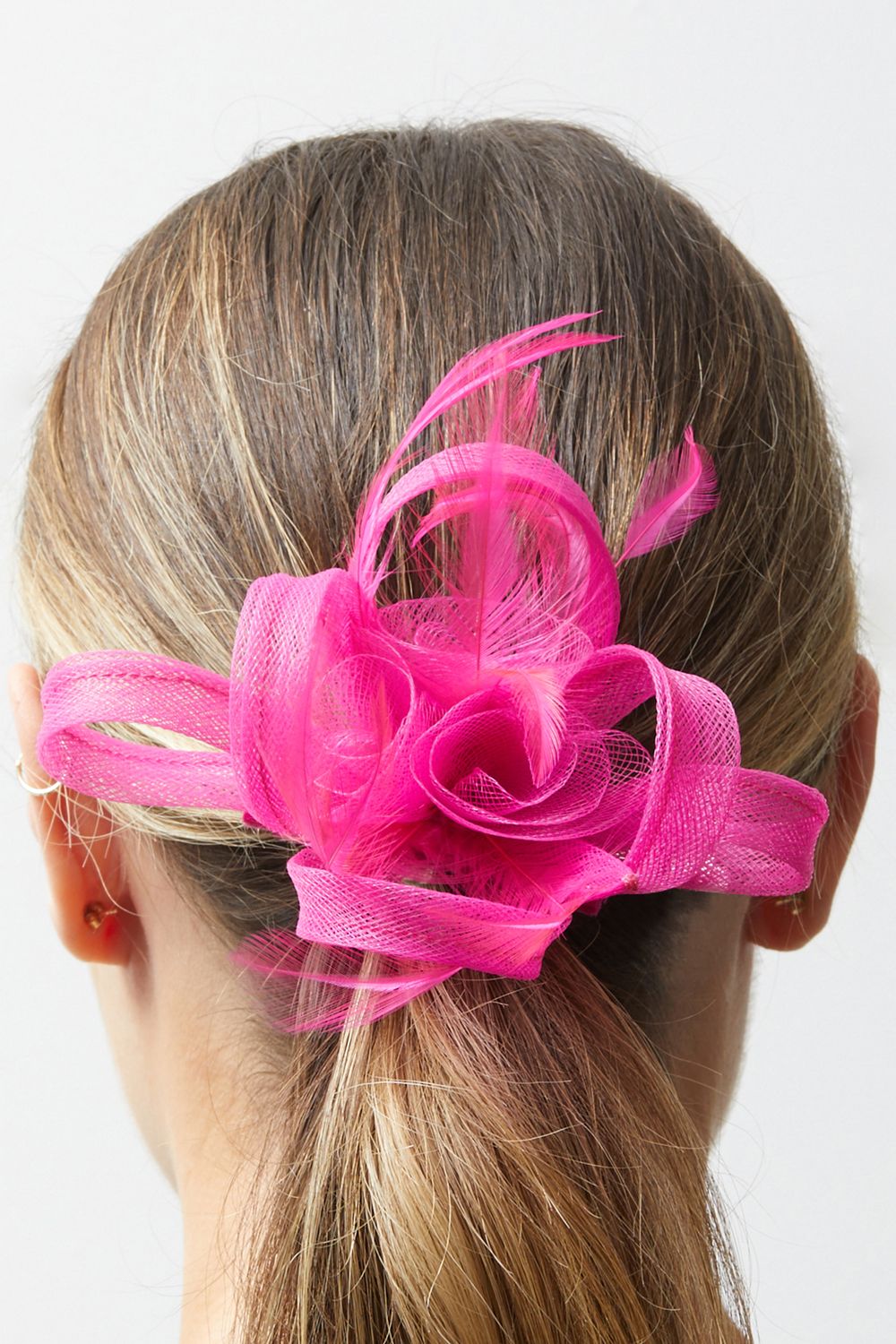 Jon Richard Fuchsia Small Fascinator