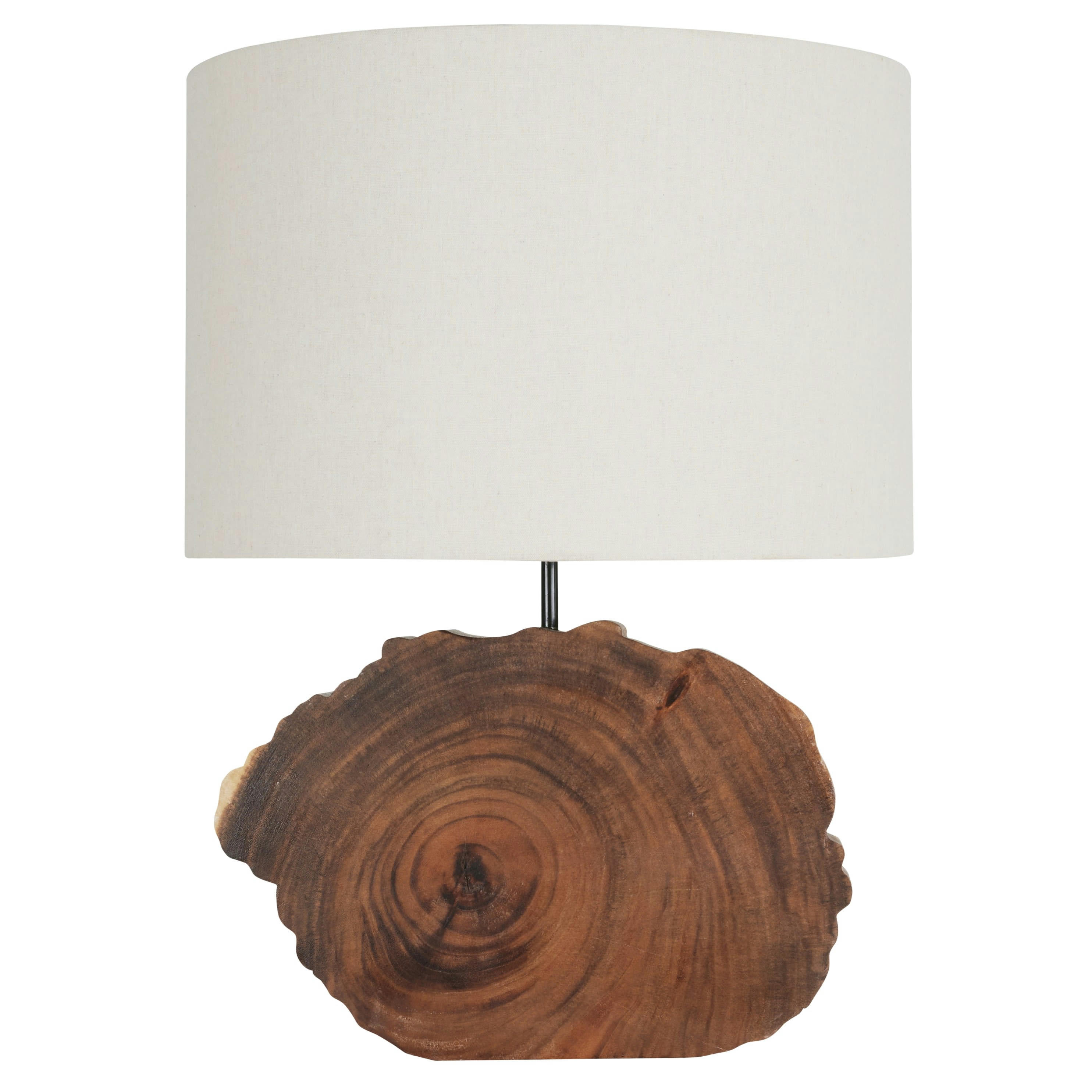 - Lampe en bois d