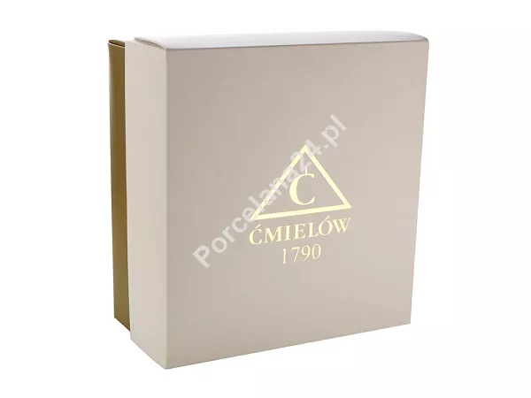 Filiżanka ze spodkiem 0,25 L / 14,5 cm (do kawy) Ćmielów - Astra G413 India GIFT BOX