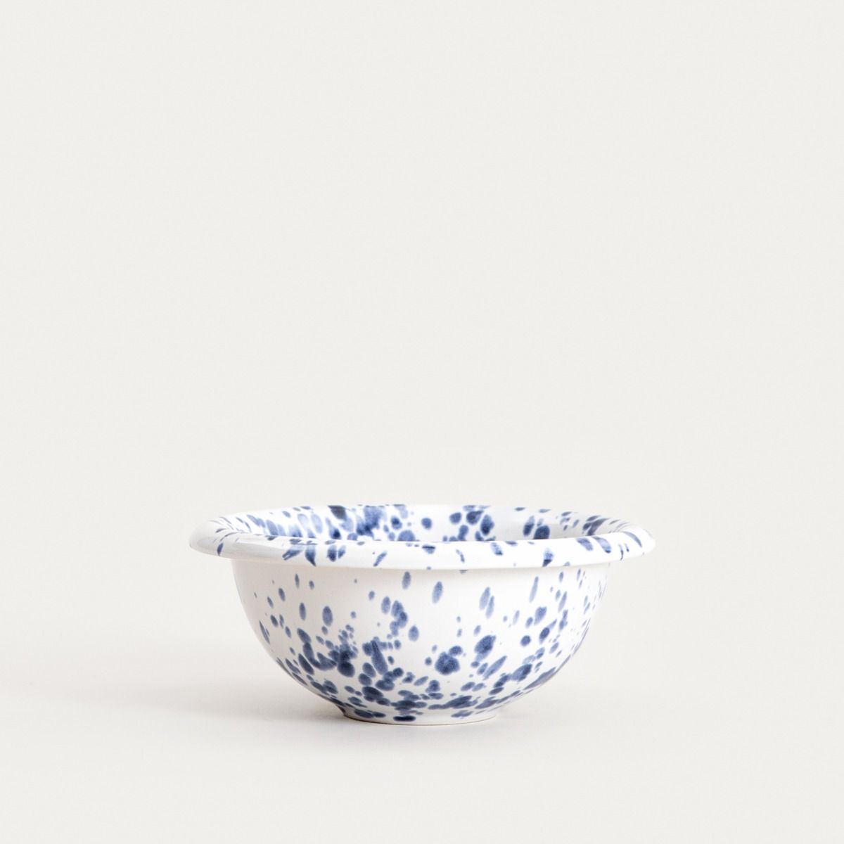 Miska WILORA nakrapiana granatowa 18x7 cm