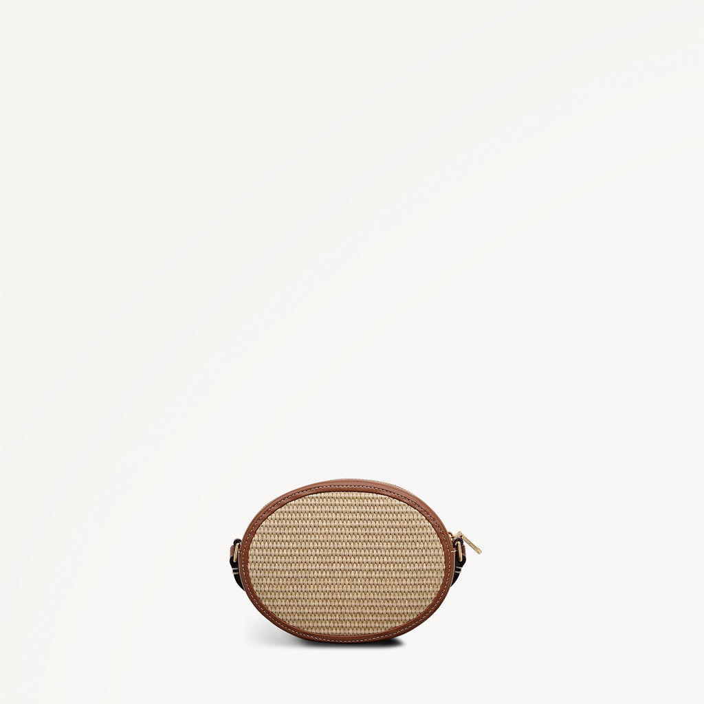 Rydon Road - Raffia - Mini Ziptop Cross Body