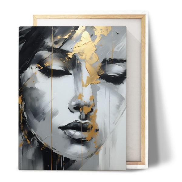 Obraz Do Salonu Twarz KOBIECA Abstrakcja 20x30cm