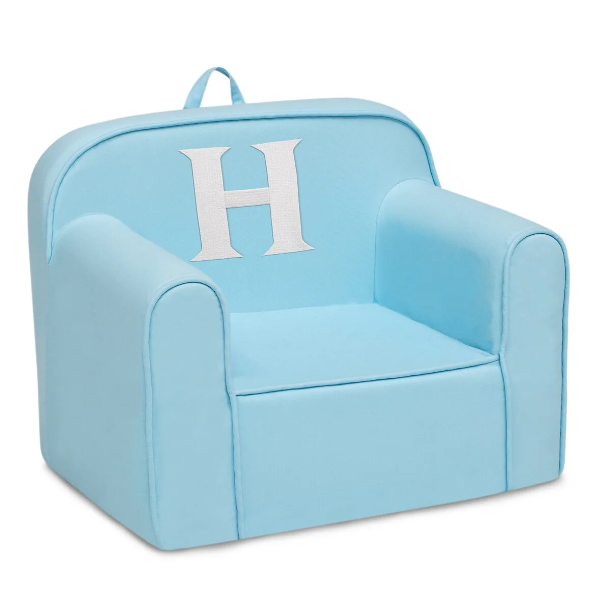 Delta Children Personalized Monogram Cozee Chair - Customize with Letter H