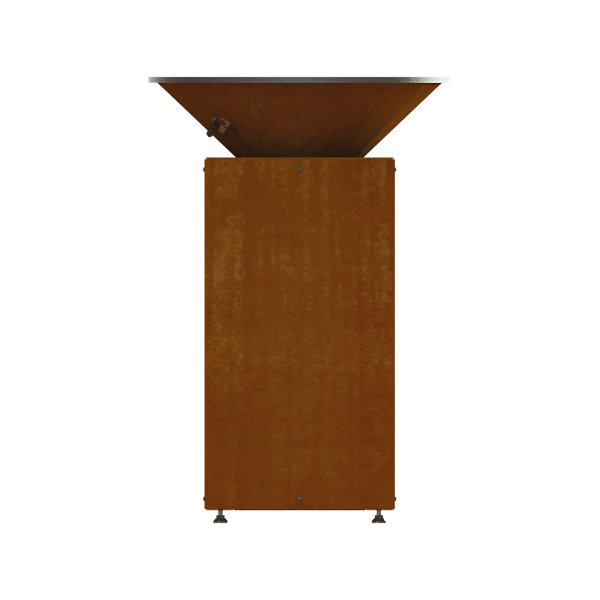 Brasero B.B.O Ø.58 x H.88 cm cognac Oyat