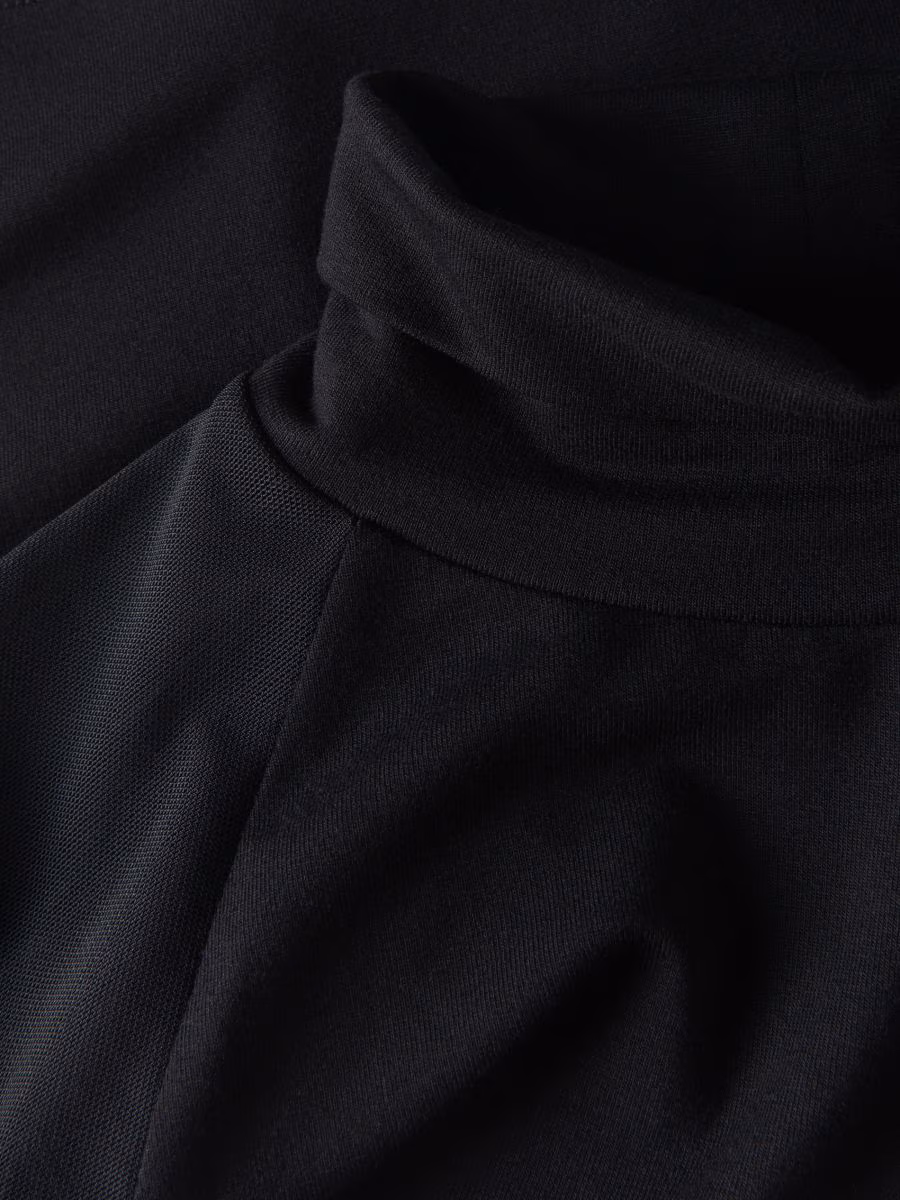Blouse With Transparent Inserts