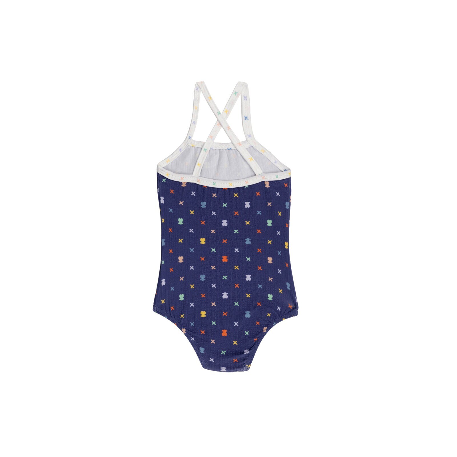 Bañador de niña tirantes XSwim Azul Marino
