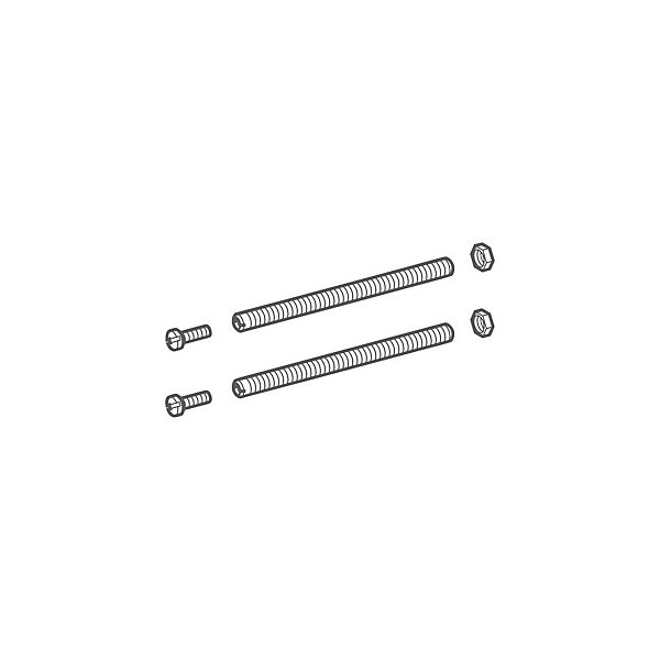 Jeu de tiges filetées M8 pour plaque de protection - GEBERIT - 216.024.00.1
