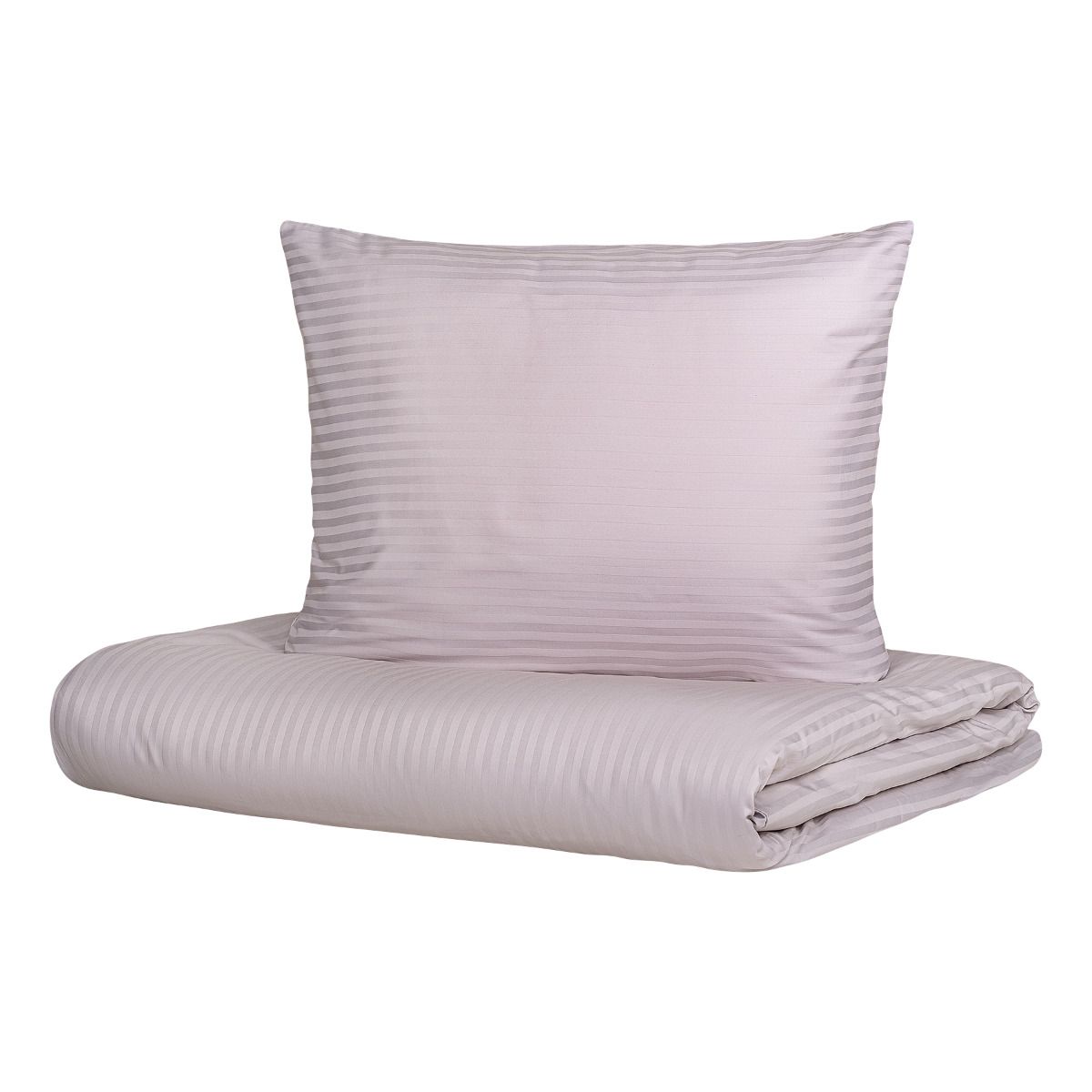 Pościel AGNES satynowa żakardowa szara 160x200   2*70x80 cm