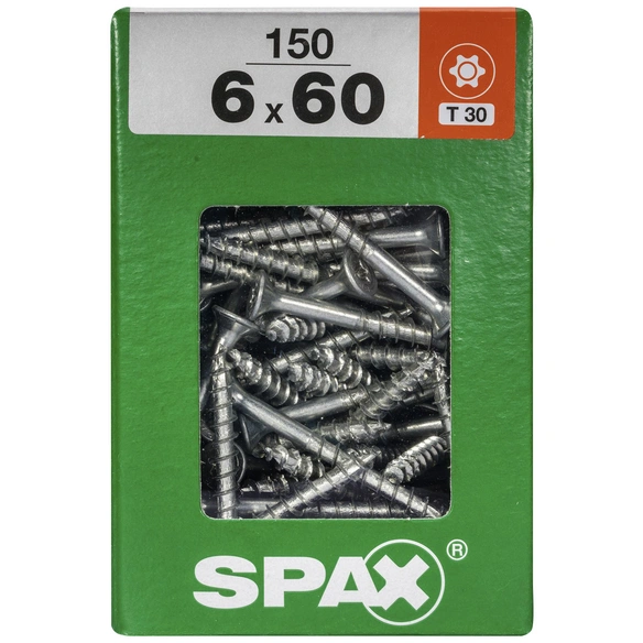 Universalschraube, 6 mm, Stahl, 150 Stk., TRX 6x60 XXL