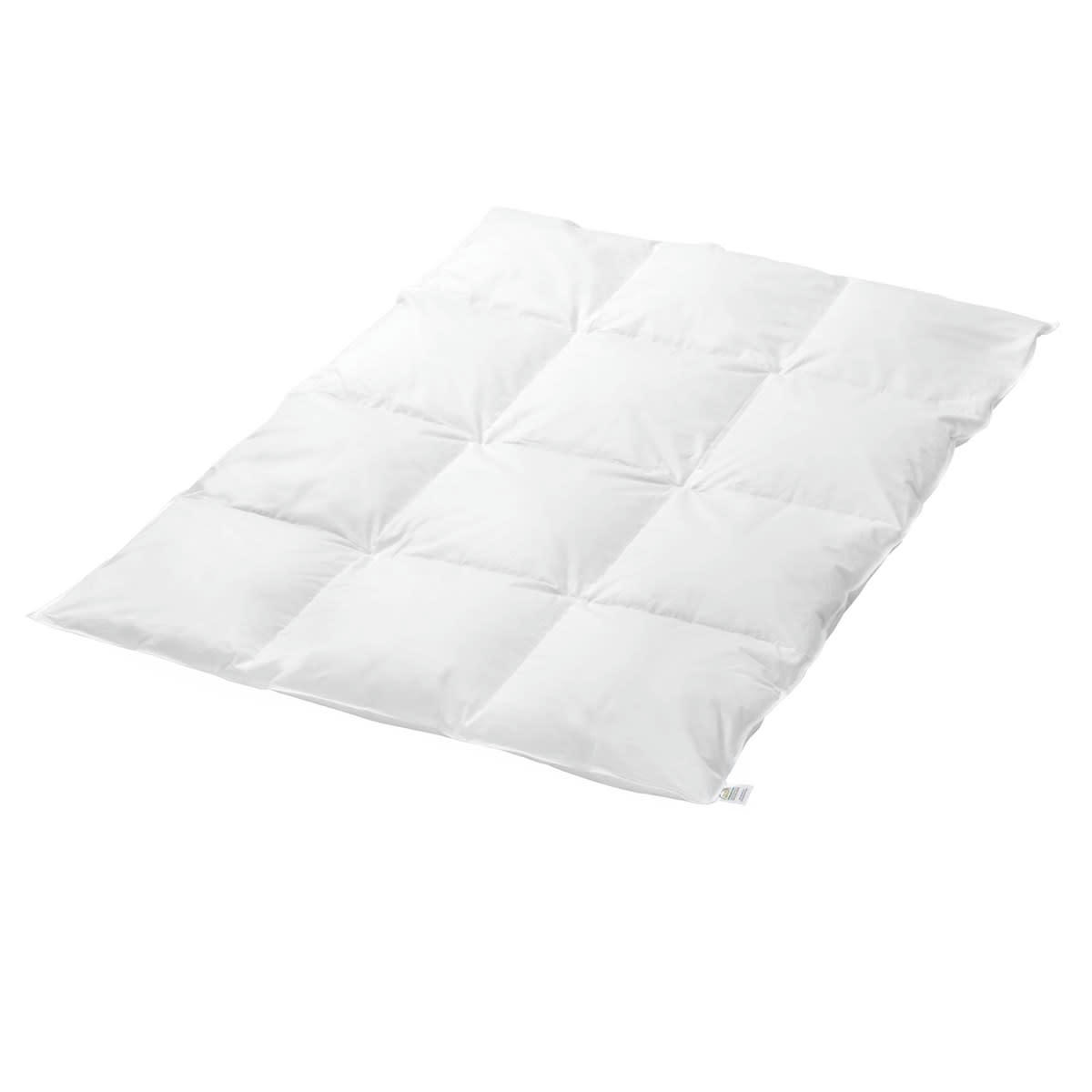 - Couette duvet enfant coton blanc 135x100 cm