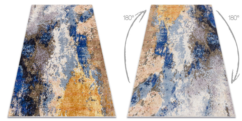 Dywan do prania MIRO 51774.802 Abstrakcja antypoślizgowy - 80x150 cm