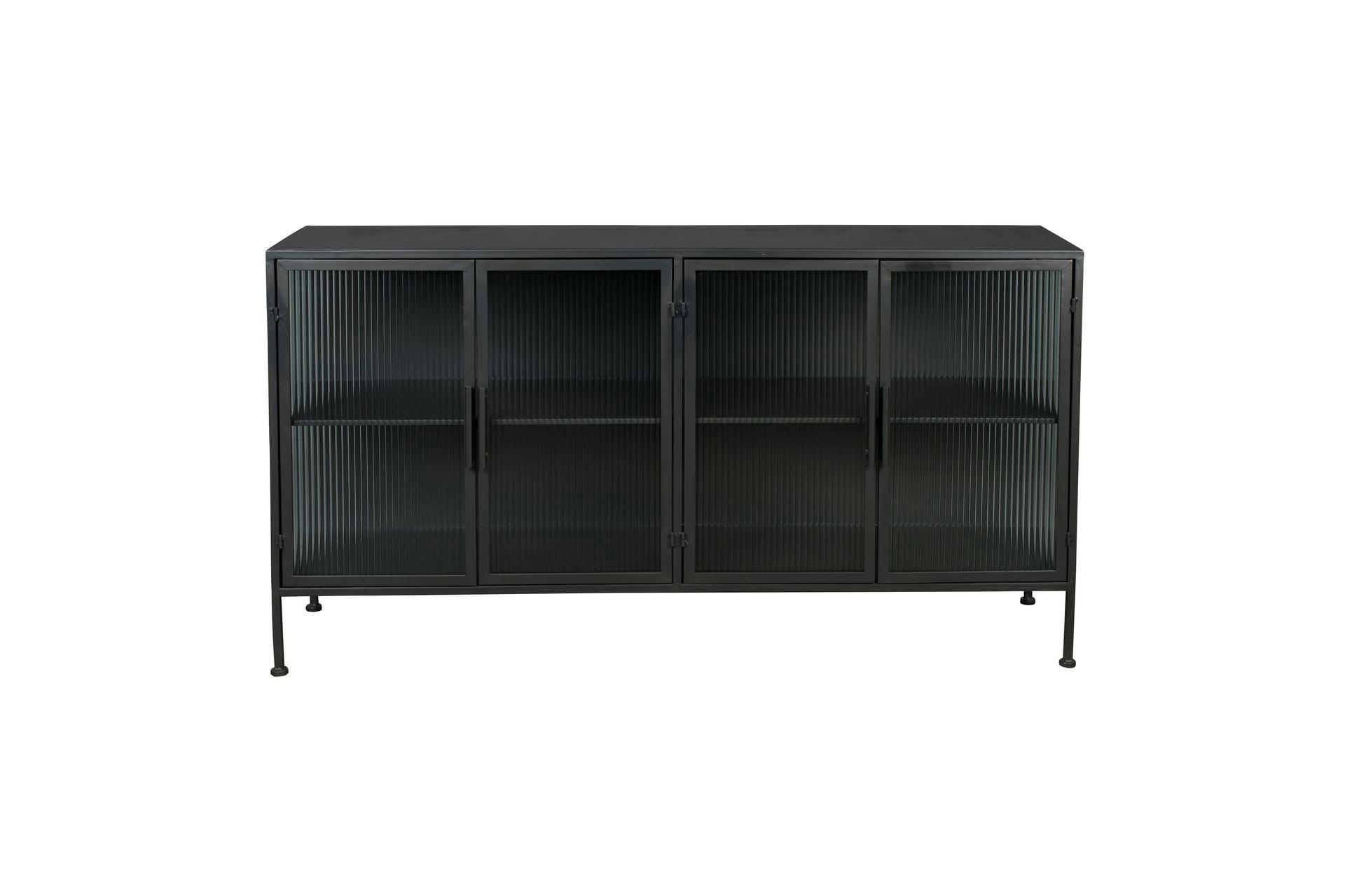 BOLI - Buffet en métal noir