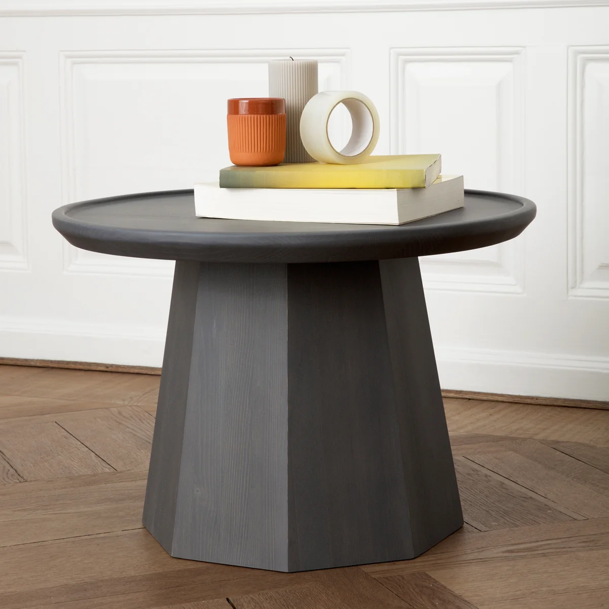 Normann Copenhagen - Pine Beistelltisch, Ø 45 x H 40,6 cm, natur