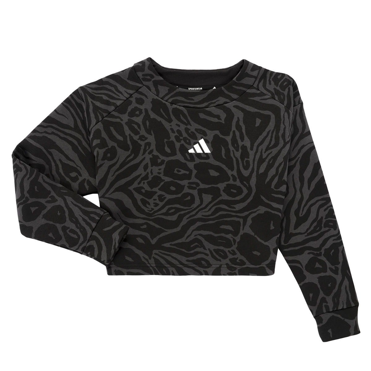 adidas - Future Icons Cropped Sweatshirt Kids - Black