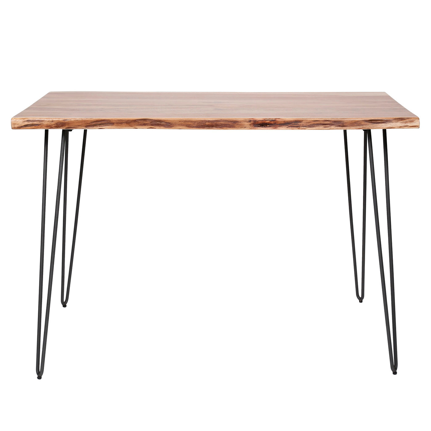 Giga Meubel Bartafel Edge - Naturel Hout - 130x70x92cm