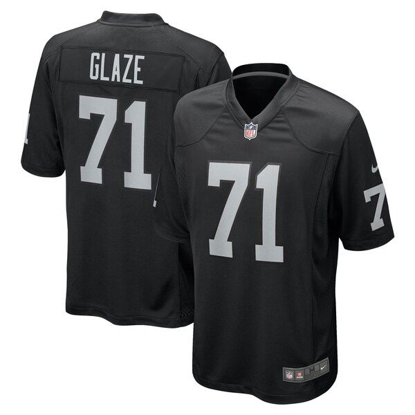 DJ Glaze Las Vegas Raiders Nike Team Game Jersey -  Black