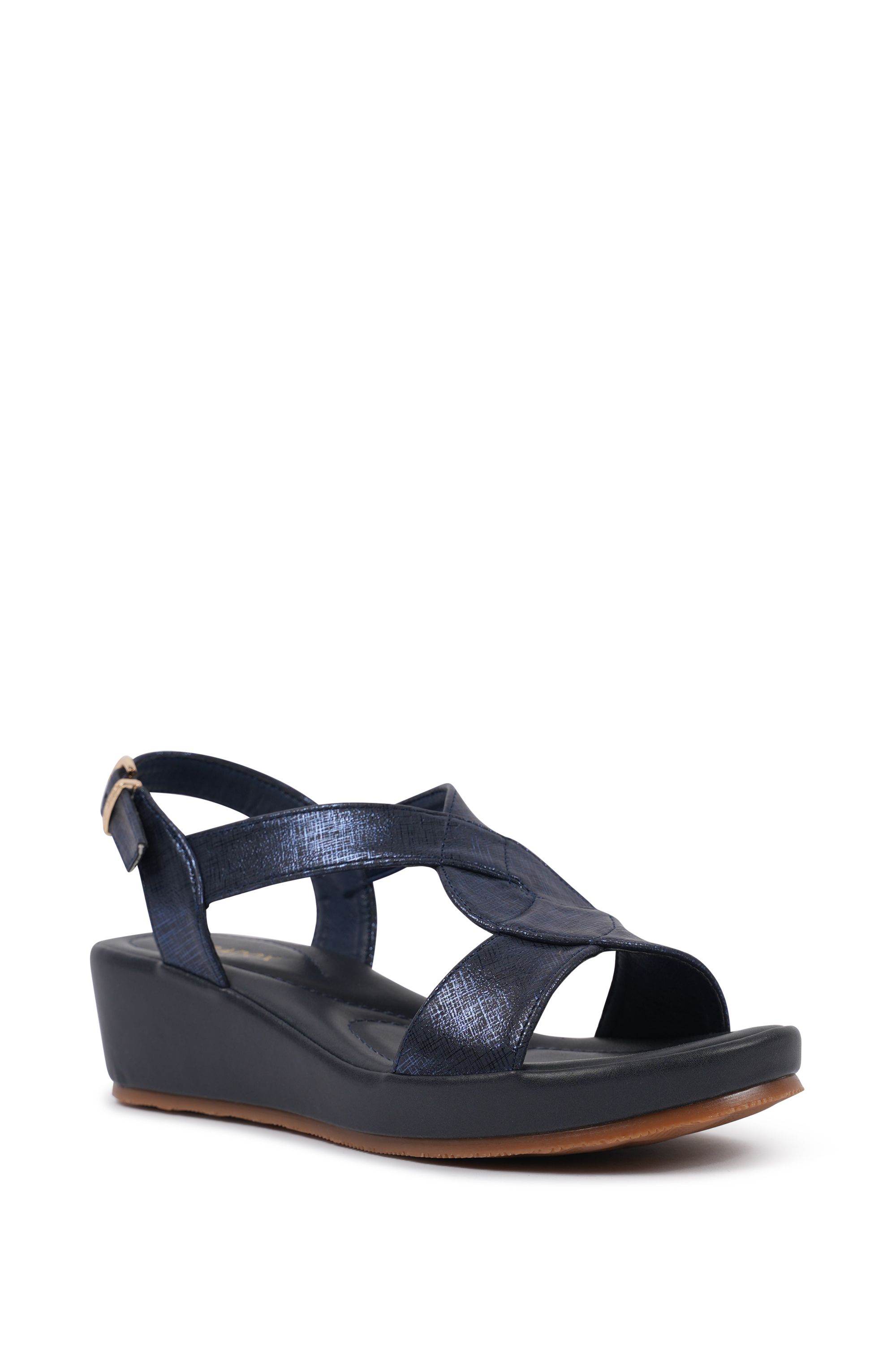 Paradox London Vesper Comfort Wedge Sandals