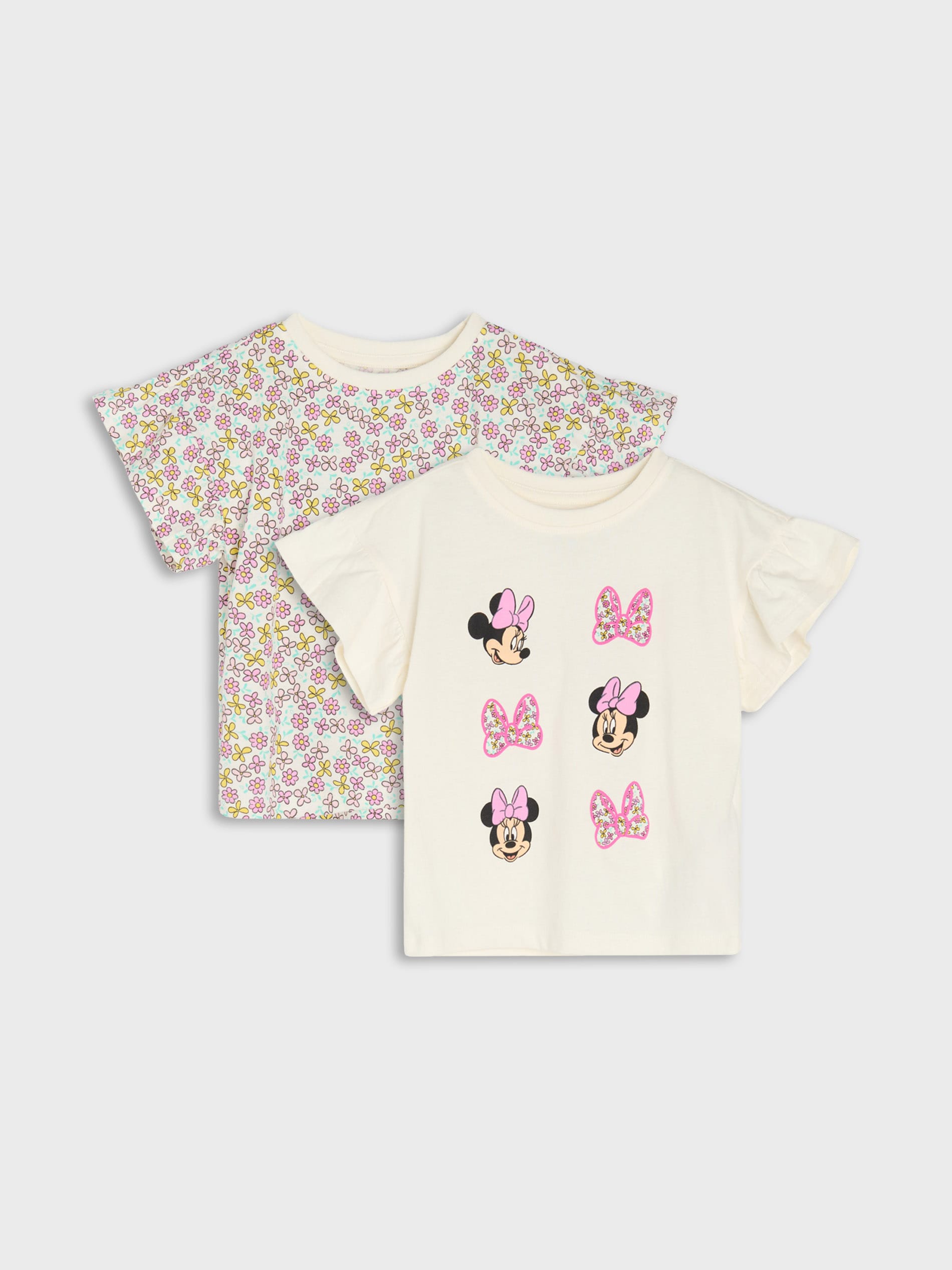 Bawełniane koszulki z nadrukiem 2 pack Minnie Mouse
