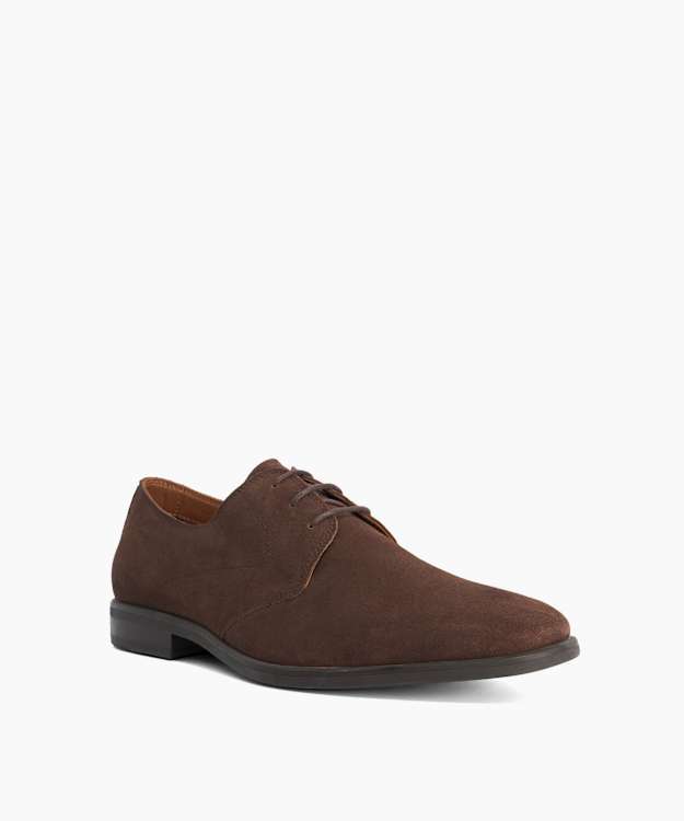 Burtford Brown - Suede Lace-Up Gibson