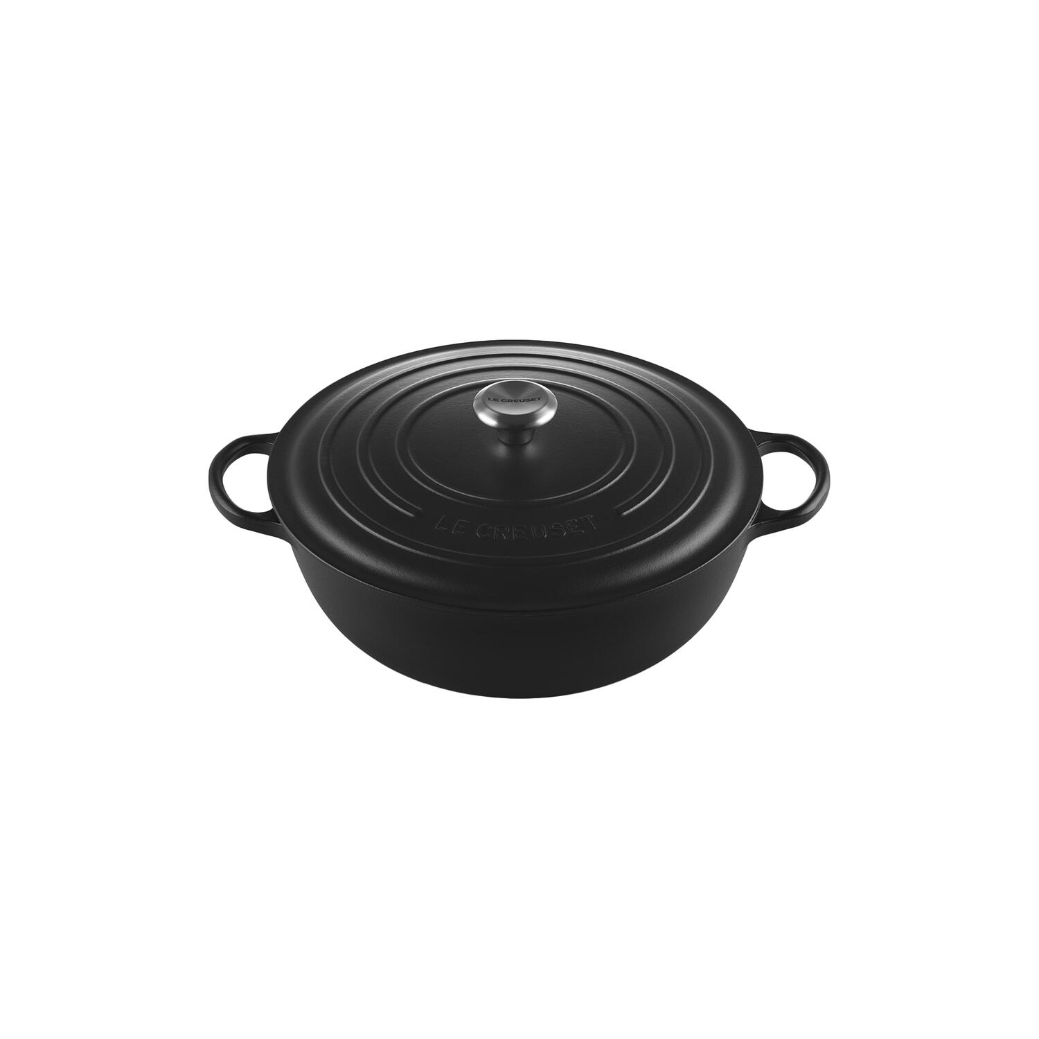 Signature støbejern stegegryde ø 32 cm, matte black