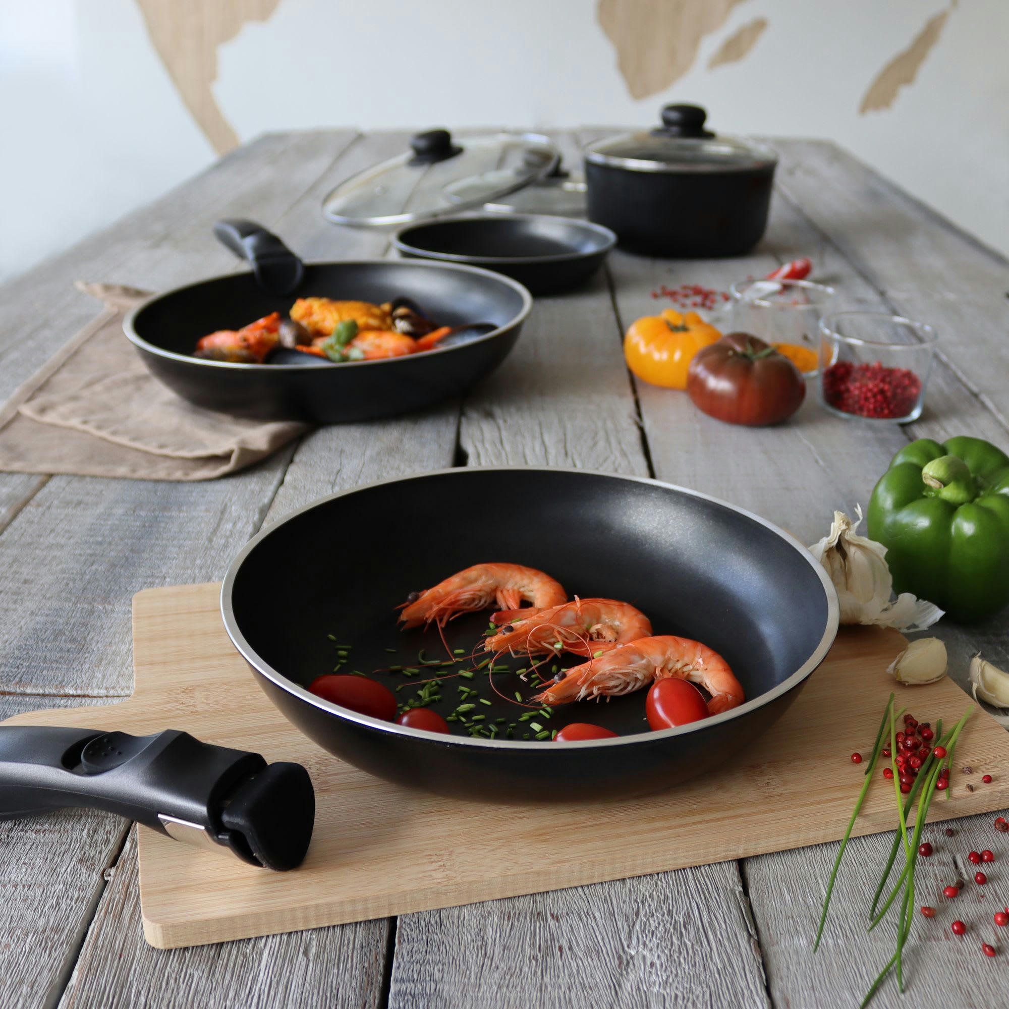 MARIE - Poêle en aluminium Ø24cm - compatible induction