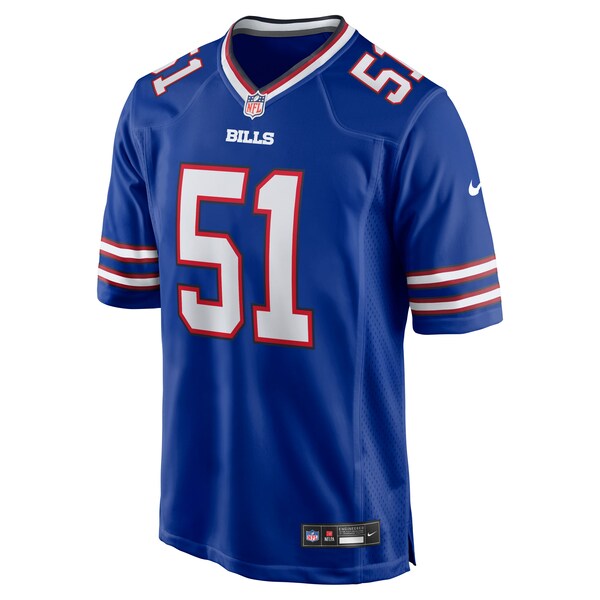 Morgan Fox Buffalo Bills Nike Team Game Jersey -  Royal