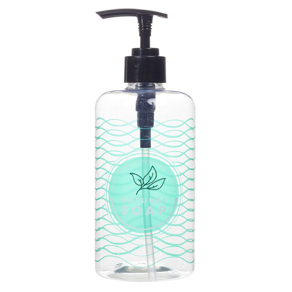 Distributeur de savon plastique imprimé 500 ml