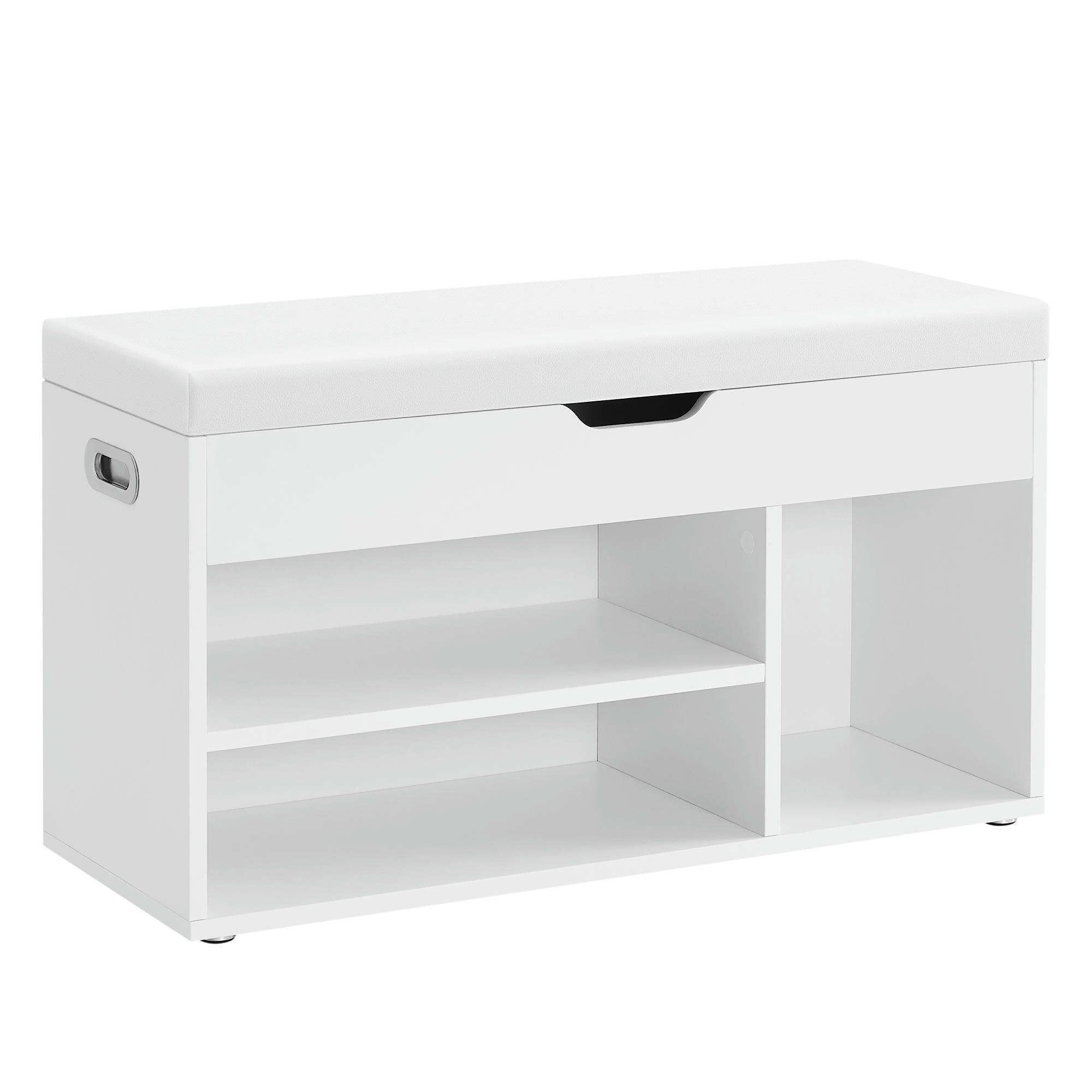 - Banc à chaussures  capacité de charge 150 kg blanc