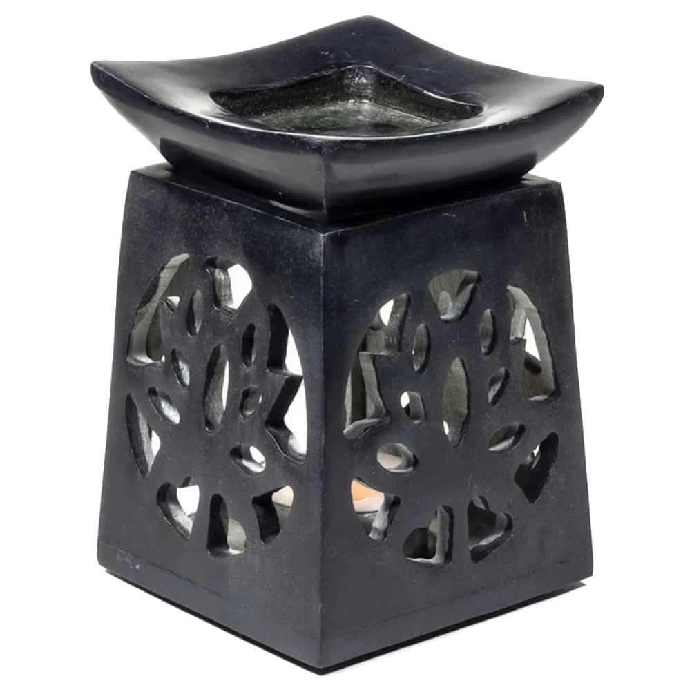 LOTUS - Brûle-Parfum en pierre à savon