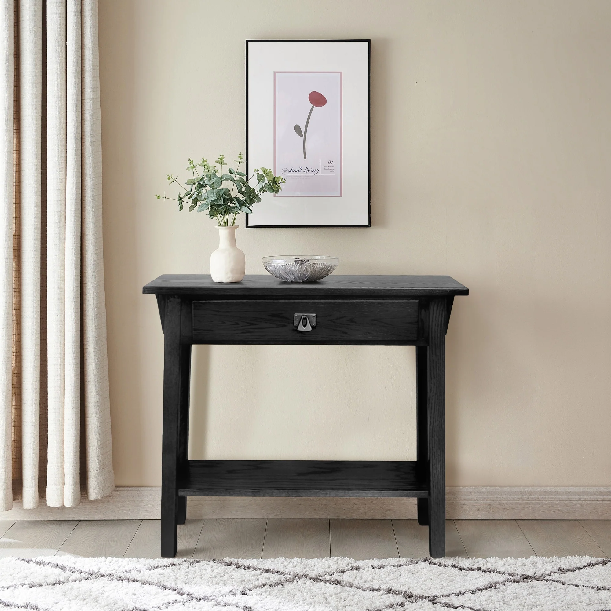 Leick Home Mission Console Table for Entryway