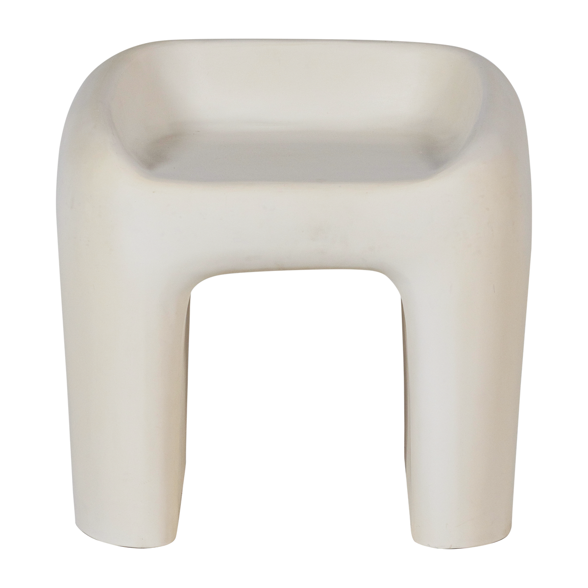 WOOOD kruk tuin Nivo - Polymeer - Naturel - 51x52x50