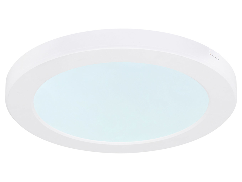 Plafon Lasse LED 22 cm akrylowy biały