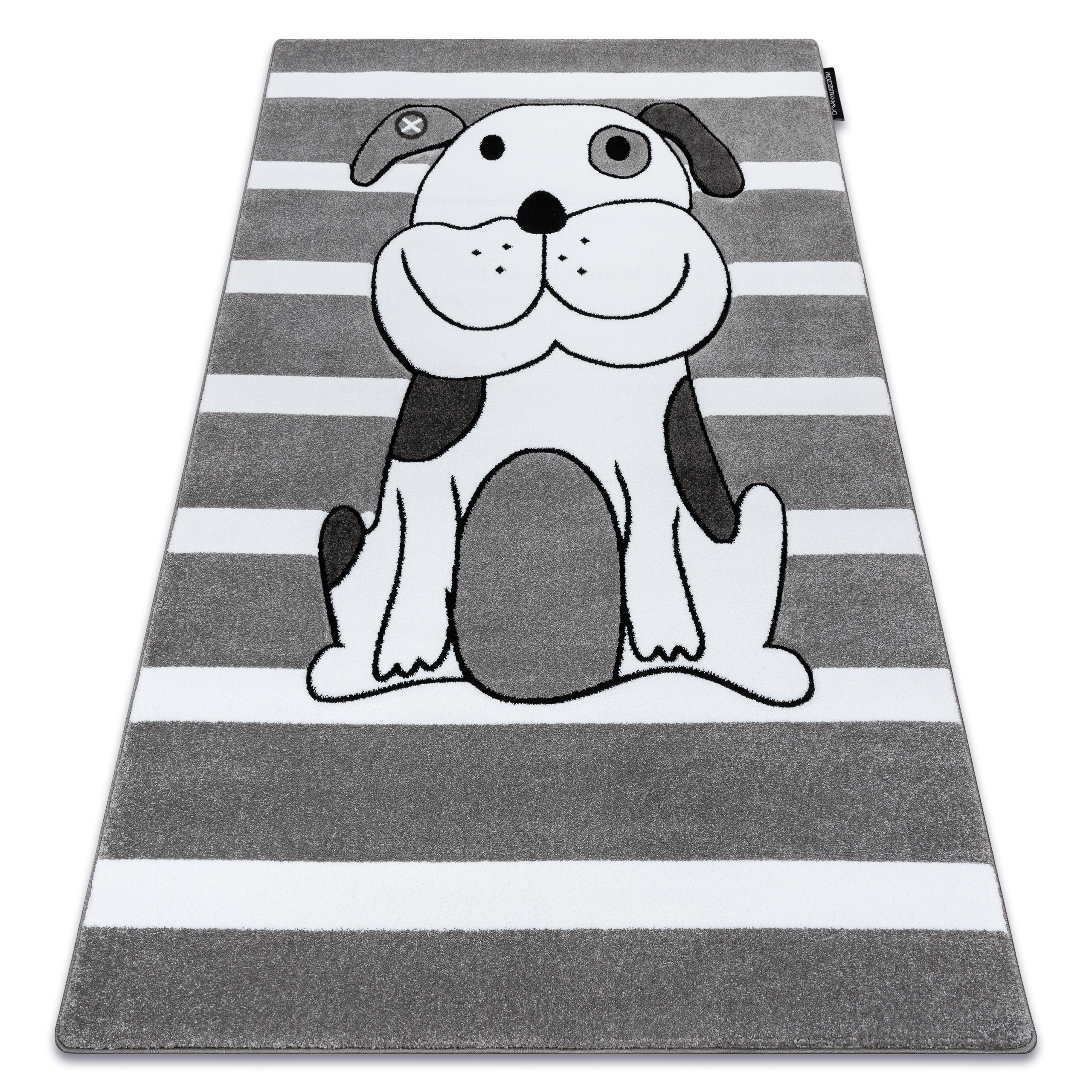Dywan PETIT PUPPY PIESEK SZCZENIAK szary 120x170 cm