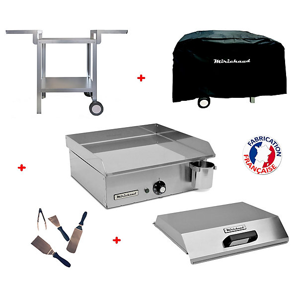 Pack plancha électrique NEO E420  Chariot   accessoires - PLANCHAELEC