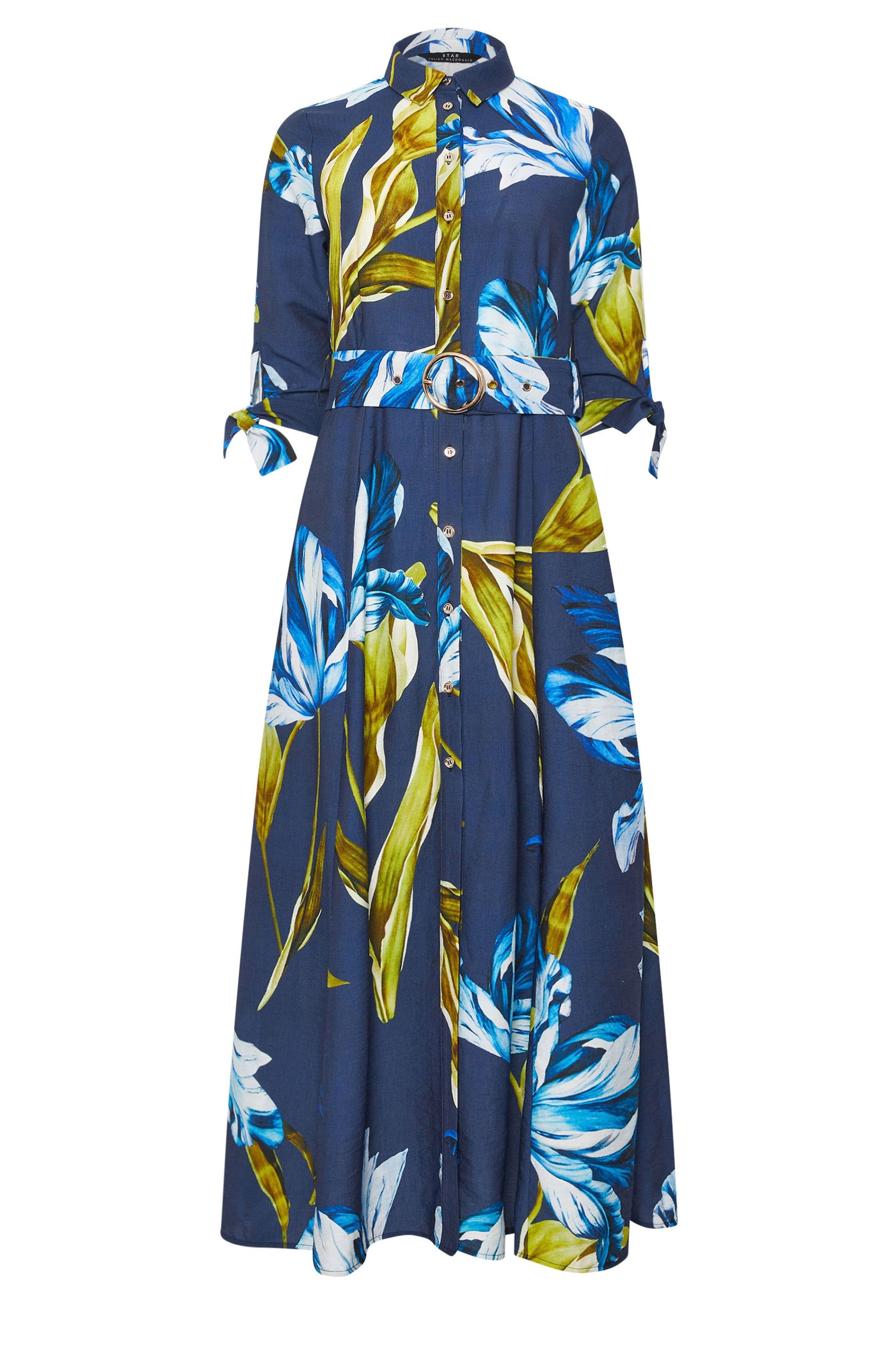 Star by Julien Macdonald Floral Print Shirt Dress