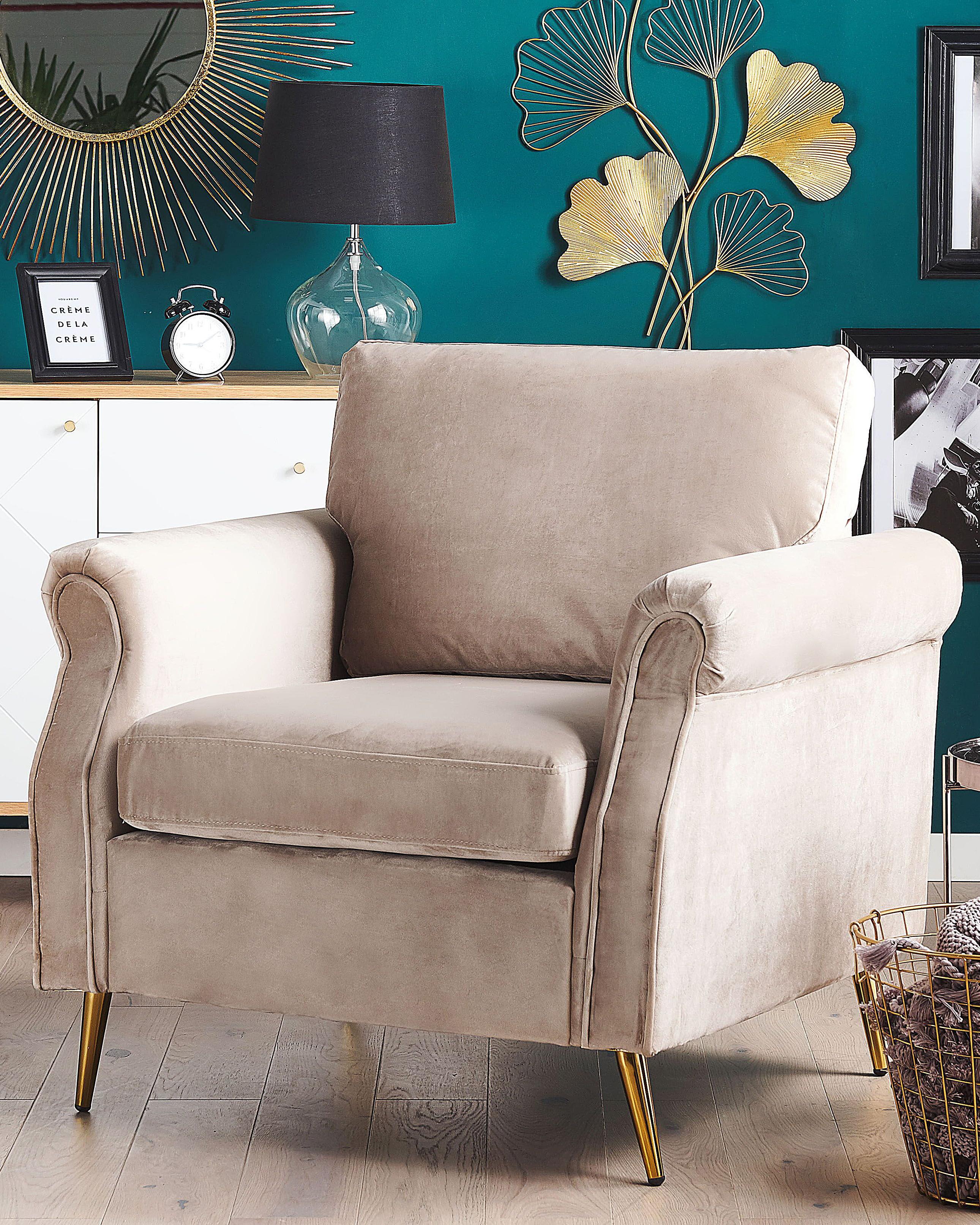 Armchair VIETAS Velvet Taupe
