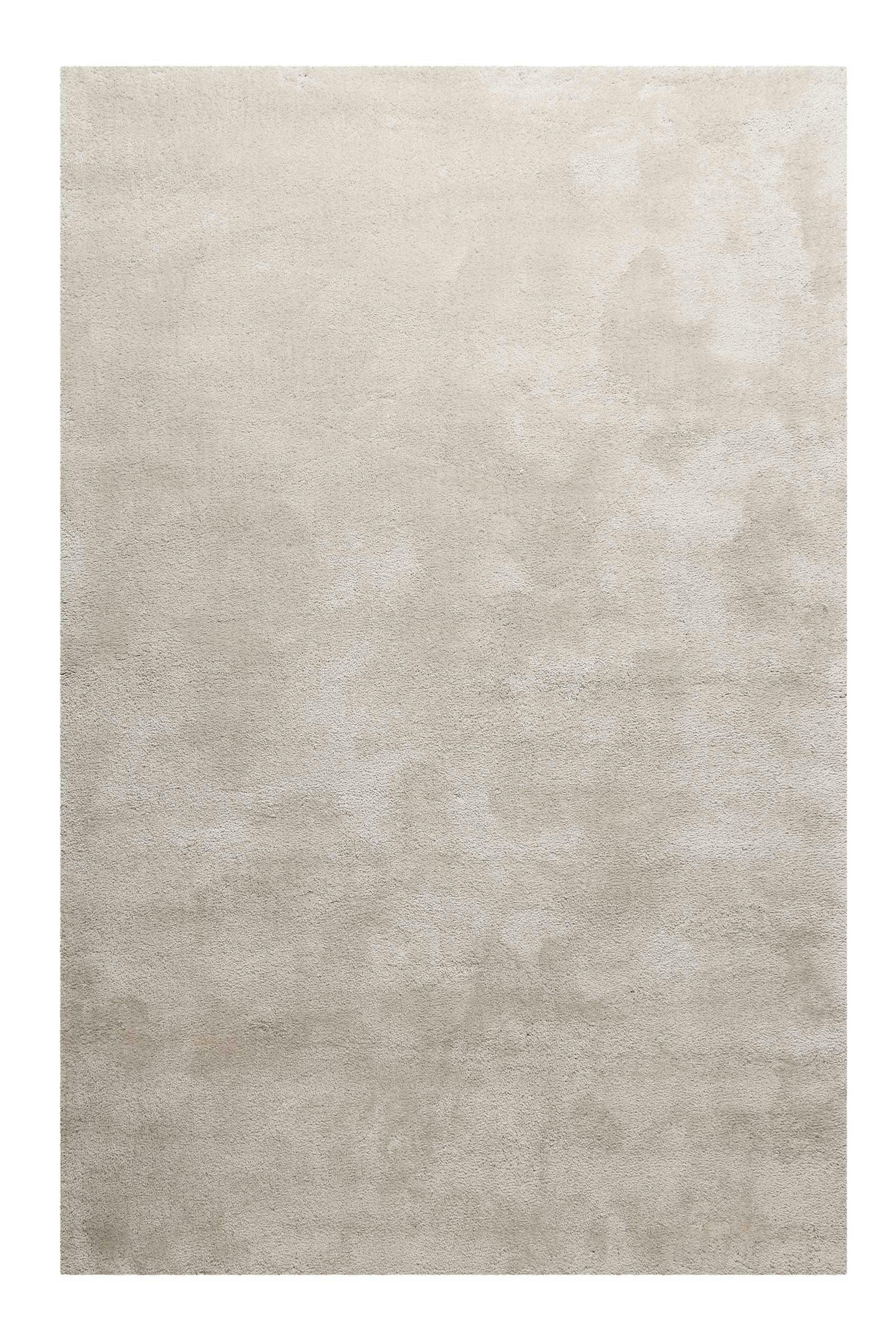 PISA - Tapis en microfibre dense beige grisé 160x230 cm