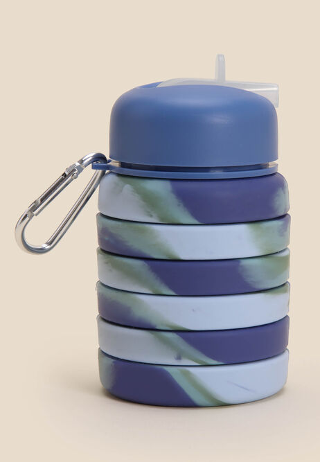 Boys Blue Retractable Water Bottle