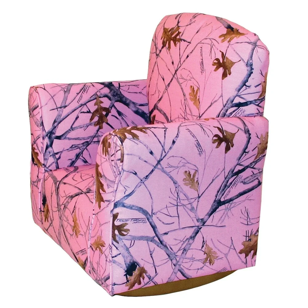 Toddler Rocker in True Timber Snowfall Printed Cotton