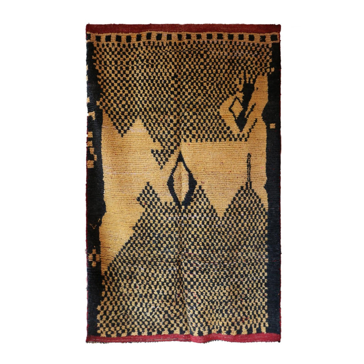 AFK Living vloerkleed Berber - handgemaakt - Wol - 80 cm x 240 cm