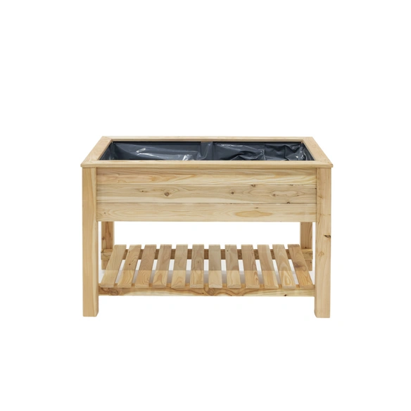 Hochbeet »Emily«, LxBxH: 120 x 56 x 75 cm, mit Ablage