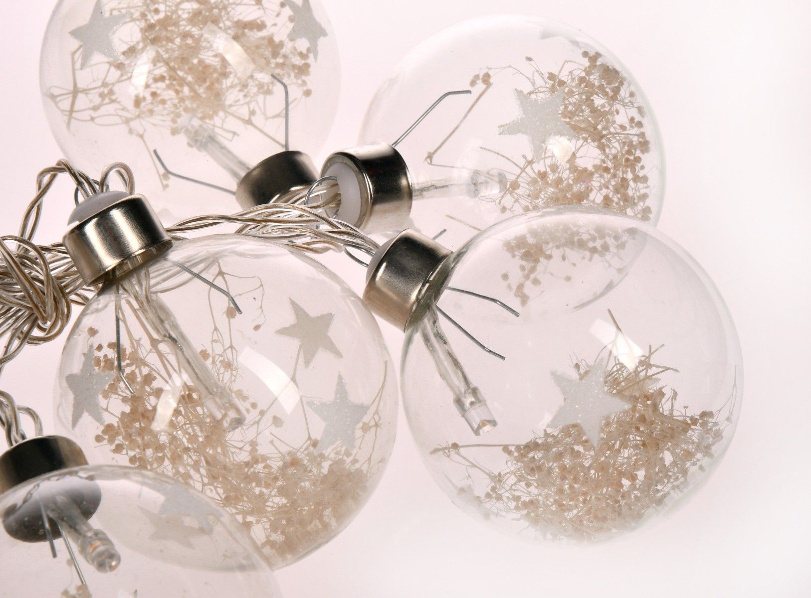 Lampki LED Bombki 125 cm