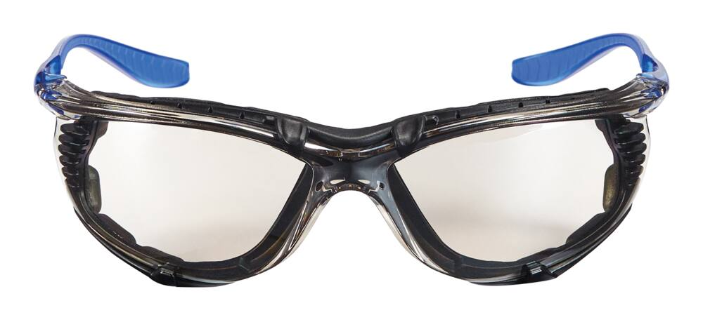 3M™ 47200H1-DC Foam Gasket Anti-Fog Anti-Scratch Mirror Lens Safety Glasses, Blue