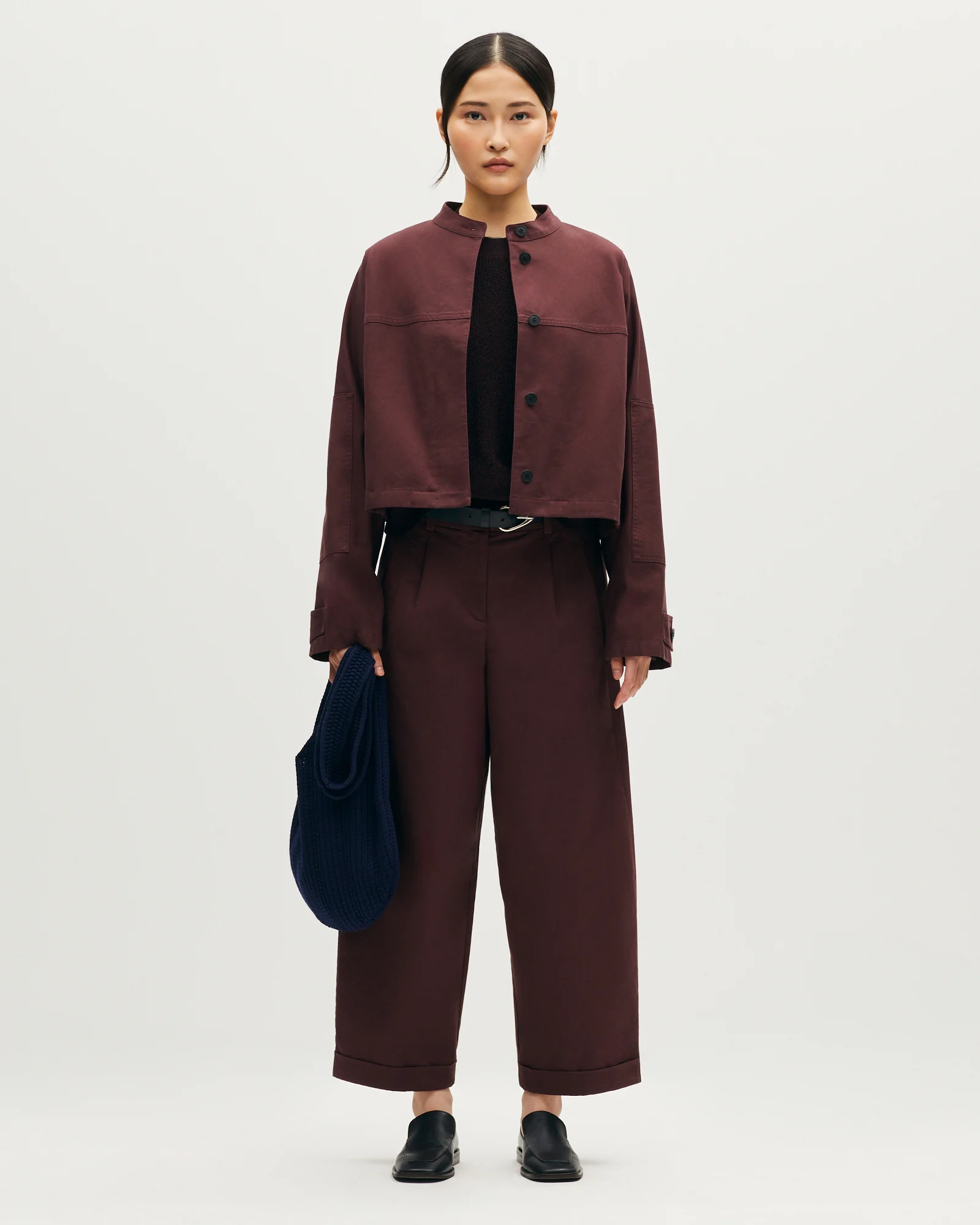 Veste courte en coton