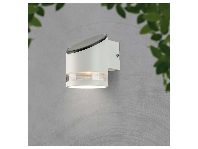 Kinkiet zewnętrzny VT-1138 LED 3000K aluminiowy biały