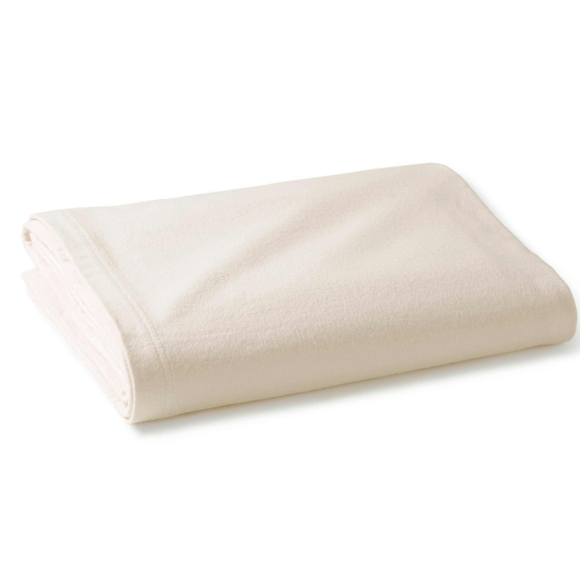 COUVERTURE D'ETE - Couverture tempérée 120x150 naturel en coton