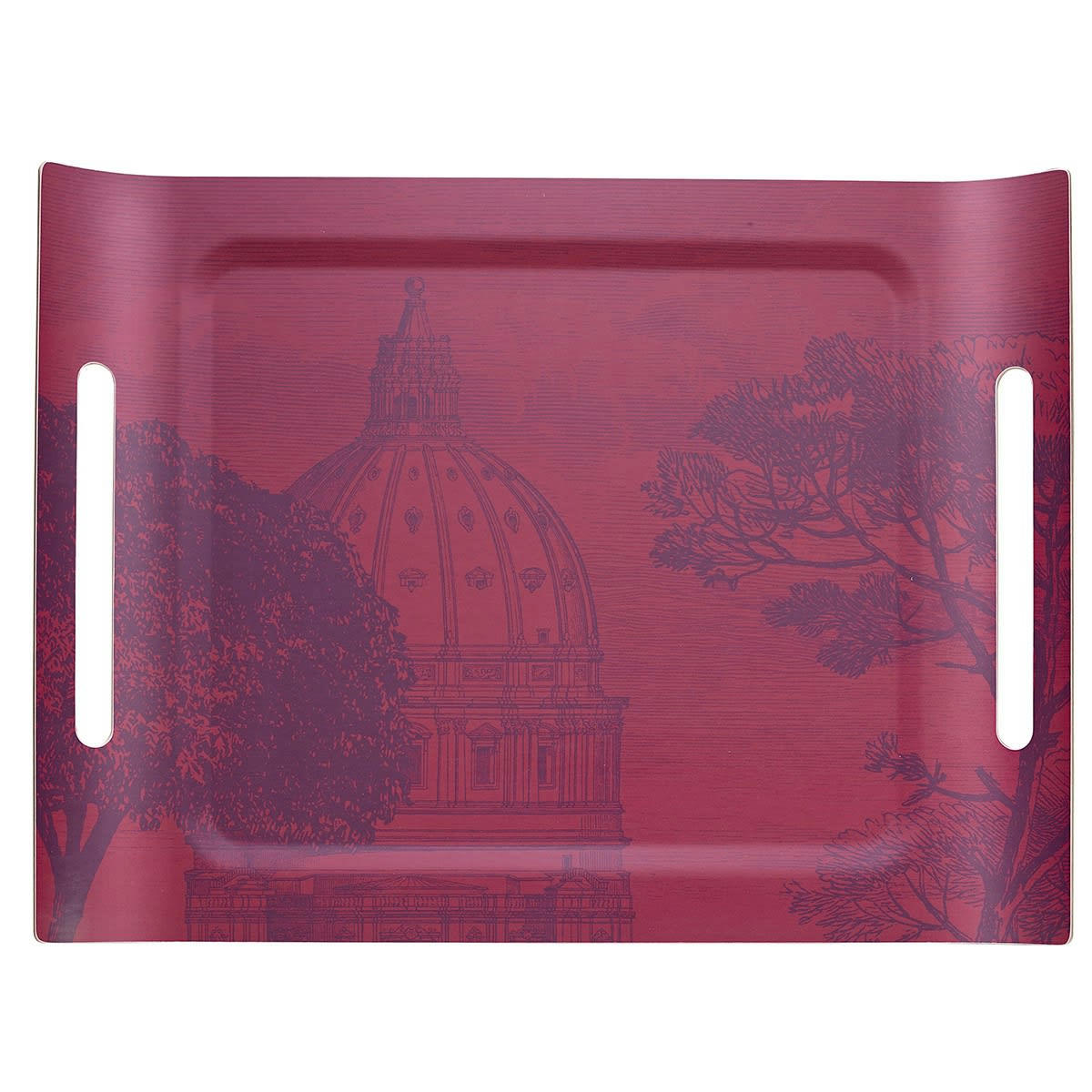 SYMPHONIE BAROQUE - Plateau en bois opera 58 x 42