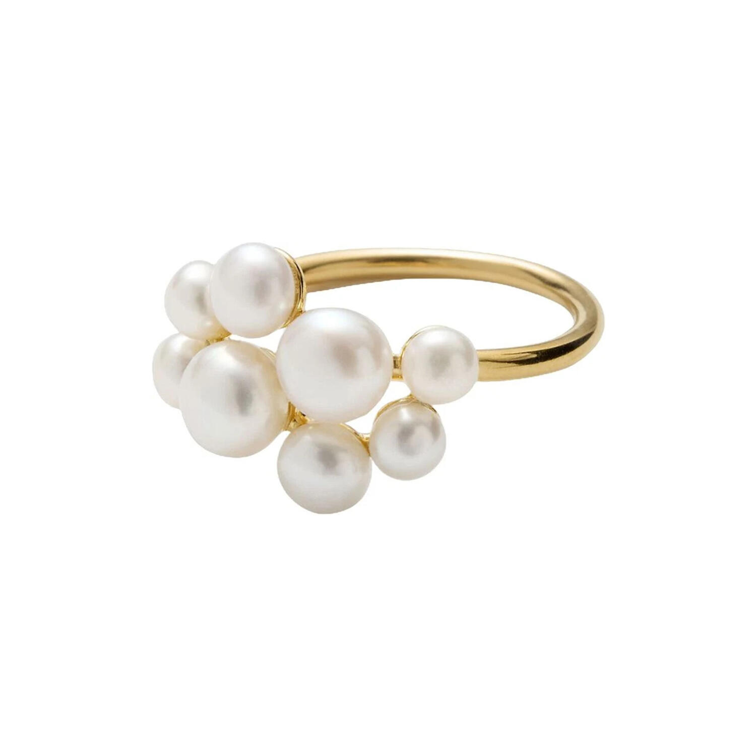 Blossom&nbsp;Ring, forgyldt